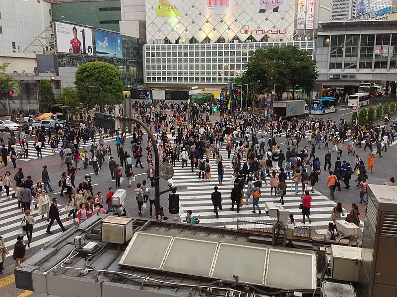 File:渋谷駅スクランブル交差点 - panoramio.jpg