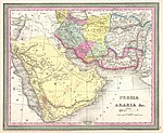 1850 Mitchell Map of Arabia, Persia, Afghanistan - Geographicus - Arabia-mitchell-1850.jpg