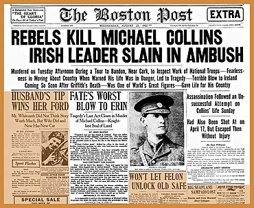 Irish Leader Michael Collins