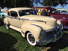 1946 Hudson Commodore Eight coupe 1946 Hudson Commodore Eight coupe at 2015 AACA Eastern Regional Fall Meet 1of7.jpg