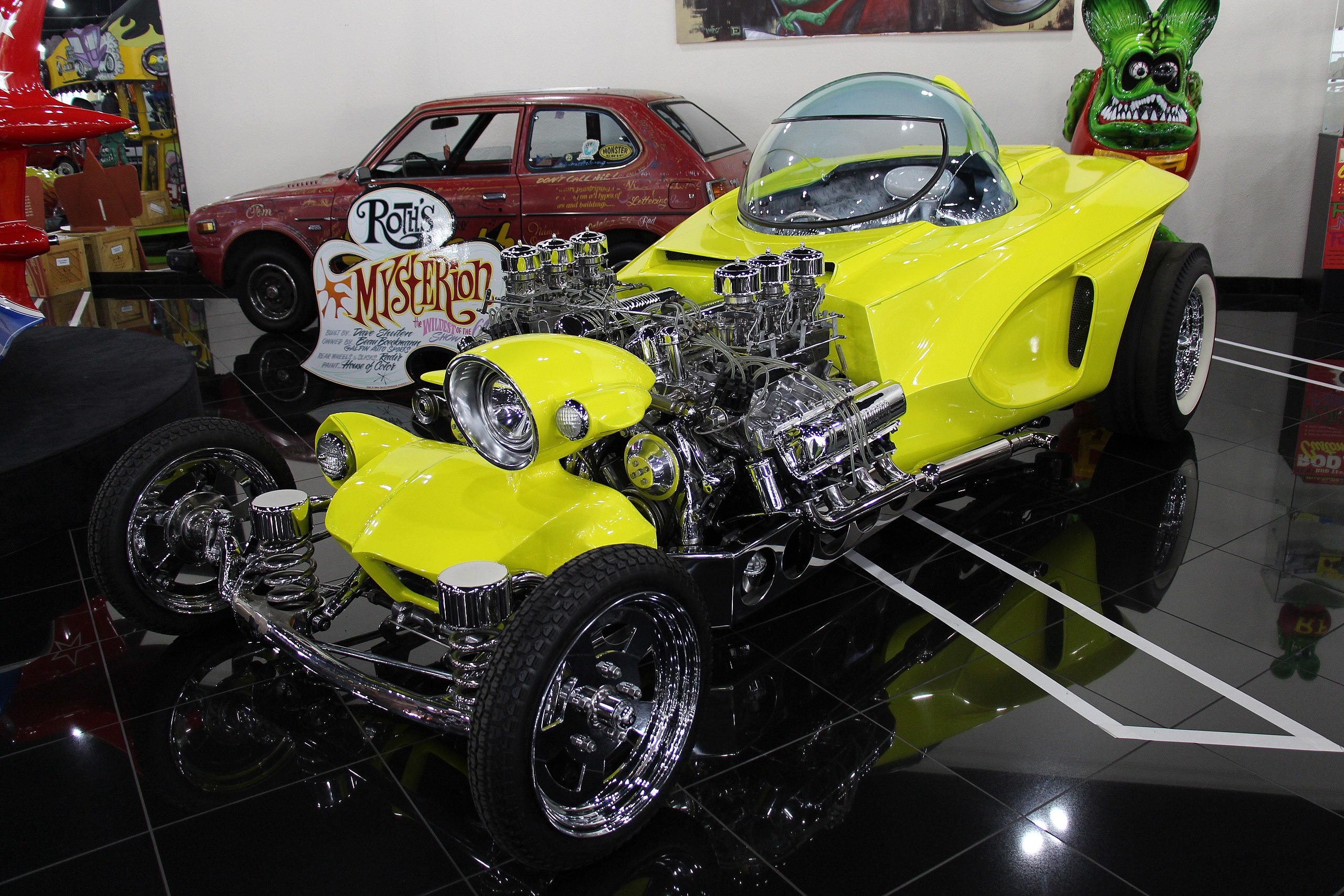 Acheter Rat Fink Couverture à la mode, culture de voiture modifiée