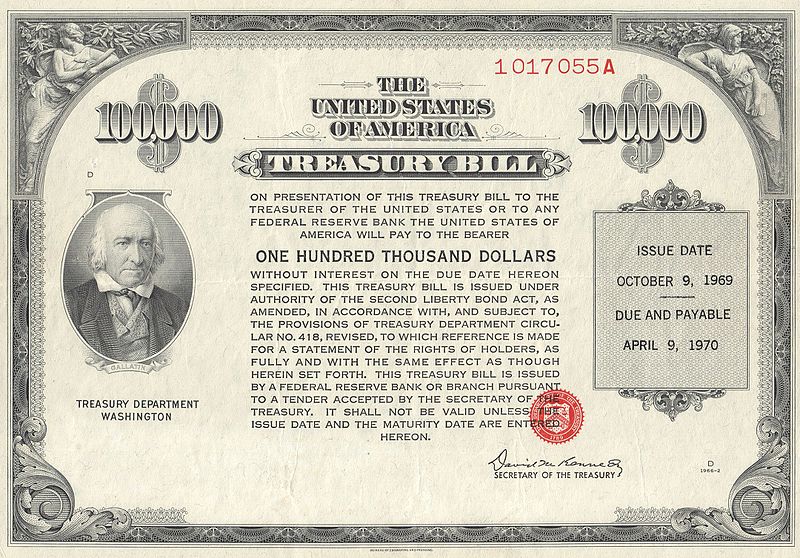 File:1969 $100K Treasury Bill (front).jpg