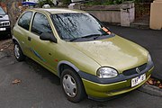 1999 Holden Barina (SB) City 3-door hatchback (2015-06-18) 01.jpg