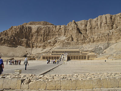 Djeser-Djeseru – Hatshepsut's temple, the focal point of the compound