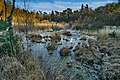 Deutsch: Der Heideweiher des Entenschlatts im Naturschutzgebiet Burlo-Vardingholter Venn und Entenschlatt bei Burlo, einem Ortsteil von Borken in Nordrhein-Westfalen. English: [Nature reserve Burlo-Vardingholter Venn und Entenschlatt near Burlo, Borken, North Rhine-Westphalia, Germany. This is a picture of the protected area listed at WDPA under the ID 81494