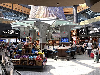The Global Bazaar inside of Terminal C