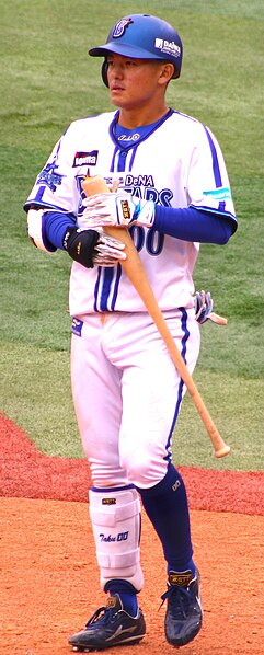 File:20230305 Takuma Hayashi infielder of the Yokohama DeNA BayStars, at Yokohama Stadium(VS Seibu Lions).jpg