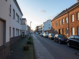 Saassenstraße in Krefeld