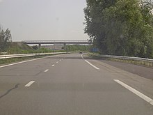 Autostrada A711 w kierunku Clermont-Ferrand