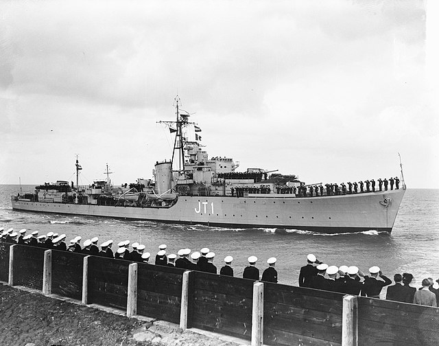 HNLMS Banckert on 20 September 1948