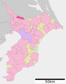 Abiko in Chiba Prefecture Ja.svg
