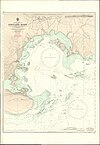 100px admiralty chart no 457 portland bight%2c published 1963