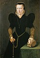 Adriaen van Cronenburg, portret fan Kateryn fan Berain, 1568, Nasjonaal Museum Wales.