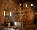 Frescos de Sant'Elia; en el ábside, una Traditio legis.