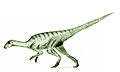 Agilisaurus, pequeno dinossauro herbívoro do Jurássico