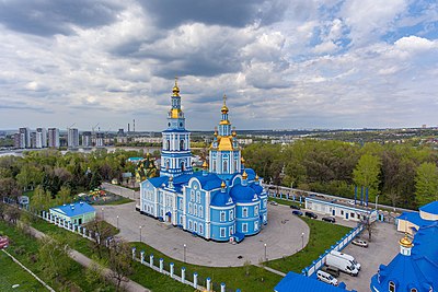 Храм новый город ульяновск. Ульяновск Спасо-Вознесенский кафедральный.