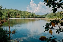 Aklan River seen in Bac-yang, Madalag, Aklan