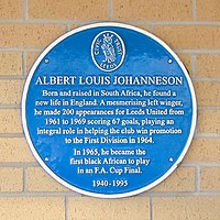 Albert Johanneson plaque Jan 2022.jpg