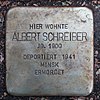 Albert Schreiber-Lehmweg 9 (Hamburg-Hoheluft-Ost). Stolperstein.nnw.jpg