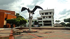 Monument voor het gemeentehuis van Arauca