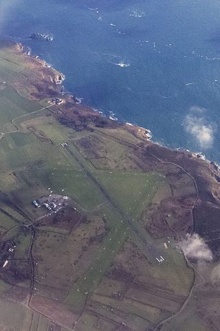 <span class="mw-page-title-main">Alderney Airport</span> Airport in St Anne