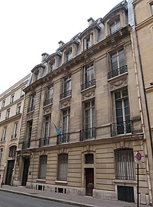 Embassy of Somalia in Paris. Ambassade de Somalie en France, 26 rue Dumont-d'Urville, Paris 16e.jpg