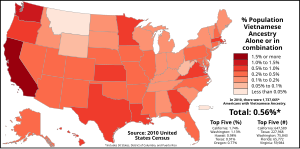 Americans with Vietnamese Ancestry by state.svg