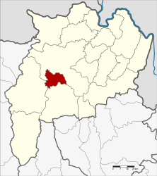 District de Mae Lao - Carte