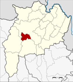 District location in Chiang Rai province