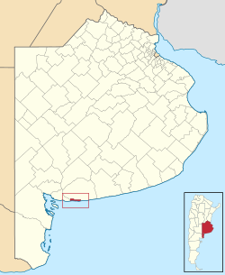 location of in Buenos Aires Province