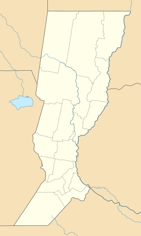 Santa Fe de la Vera Cruz is located in Santa Fe Province