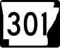 Autobahn 301 Markierung