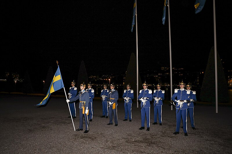 File:Army General Daniel Hokanson, chief of the National Guard Bureau, meets with the Royal Swedish Army and other officials in Sweden in October 2023 - 1 01.jpg