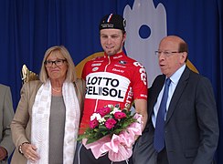 Daniel McLay, vainqueur de l'étape.