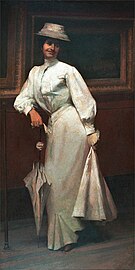 A dama de branco, d'Arthur Timótheo da Costa (1906).