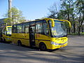 Yutong-Midibusse in Sankt Petersburg, Russland