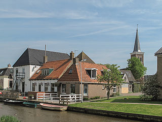 Baard, Friesland Village in Friesland, Netherlands