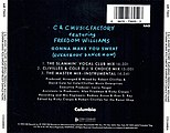 Back cover of Gonna Make You Sweat (Everybody Dance Now) by C+C Music Factory (1990) (January 31, 2021)