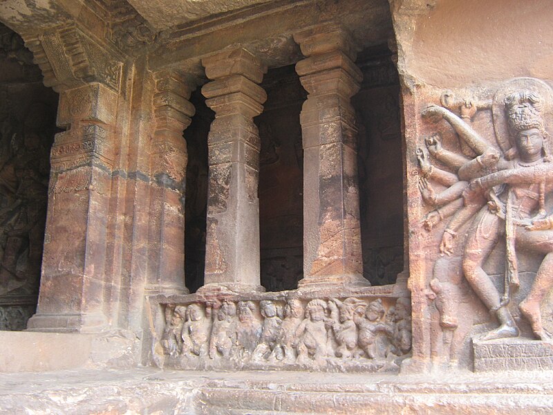 File:Badami caves carvings2.JPG