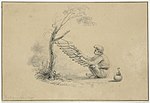 Thumbnail for File:Baduy van de residentie Banten, West-Java, Jannes Theodorus Bik (attributed to), c. 1816 - c. 1846.jpg