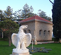 Bahaulino svetilište u Bahajkoj bašti, Bahji u Izraelu