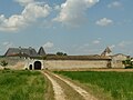 Église et château de Balzac.