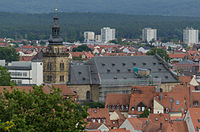 Bamberg, iglesia parroquial de San Martín, vom Michaelsberg-001.jpg