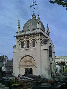 Mausoleum Bashkirtseff auf dem Cimetière de Passy in Paris