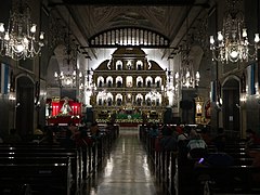 Inside Basilica Minore del Santo Niño de Cebu