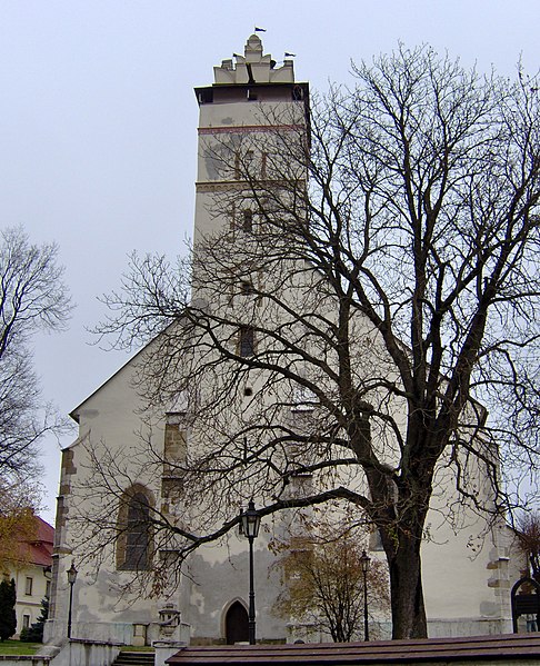 File:Basilica of the Exaltation of the Holy Cross, Kežmarok1.JPG