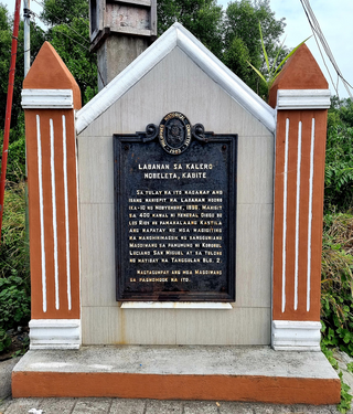 <span class="mw-page-title-main">Battle of Noveleta</span> Philippine revolution battle (1896)