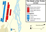 Battle formations (File:Battle of the Trebia, battle formations.png)