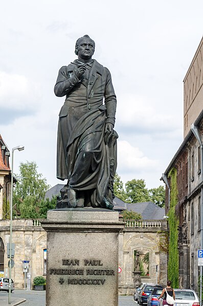 File:Bayreuth, Jean-Paul-Platz, Jean Paul Denkmal-002.jpg