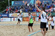 Deutsch: Beachhandball Europameisterschaften 2019 (Beach handball Euro); Tag 6: 7. Juli 2019 – Männerfinale, Dänemark-Norwegen 2:0 (25:18, 19:16) English: Beach handball Euro; Day 6: 7 July 2019 – Men's Final – Denmark-Norway 2:0 (25:18, 19:16)